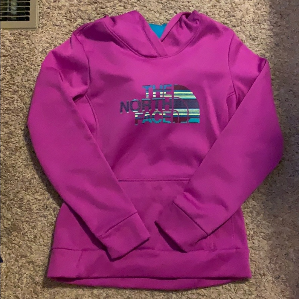 Pink The North Face Sweatshirt